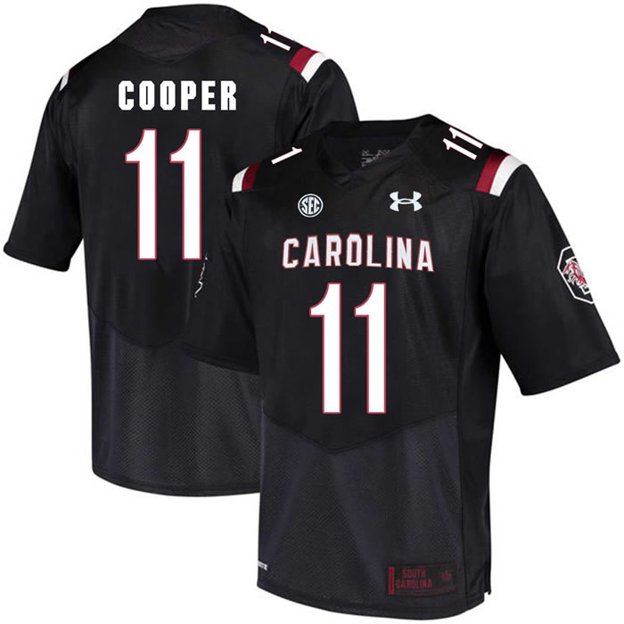 South Carolina Gamecocks #11 Pharoh Cooper Black College Football Jersey